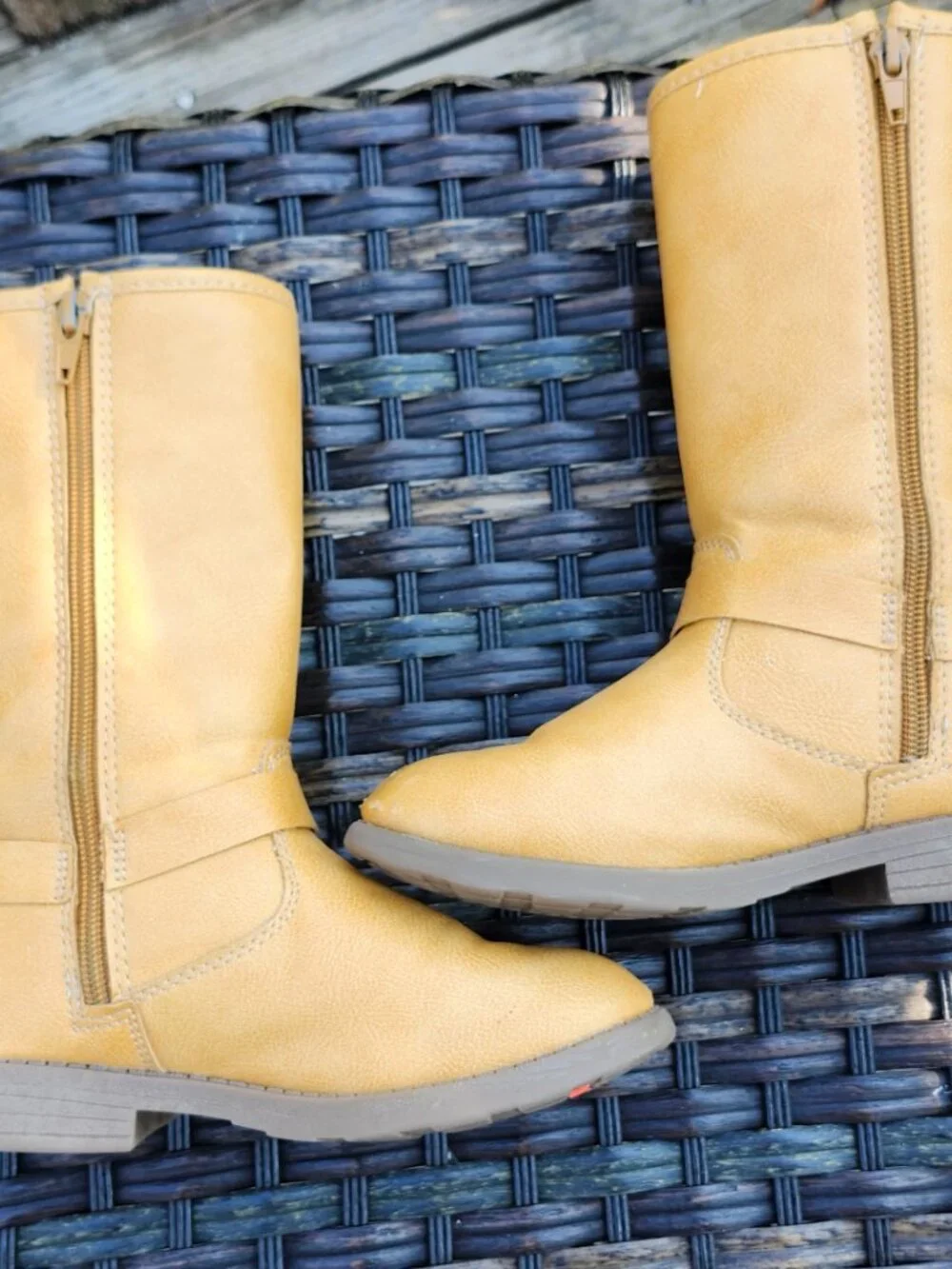 Carter’s Girls/Toddler Size 13 Tan Western-Style Mid-Calf Boots